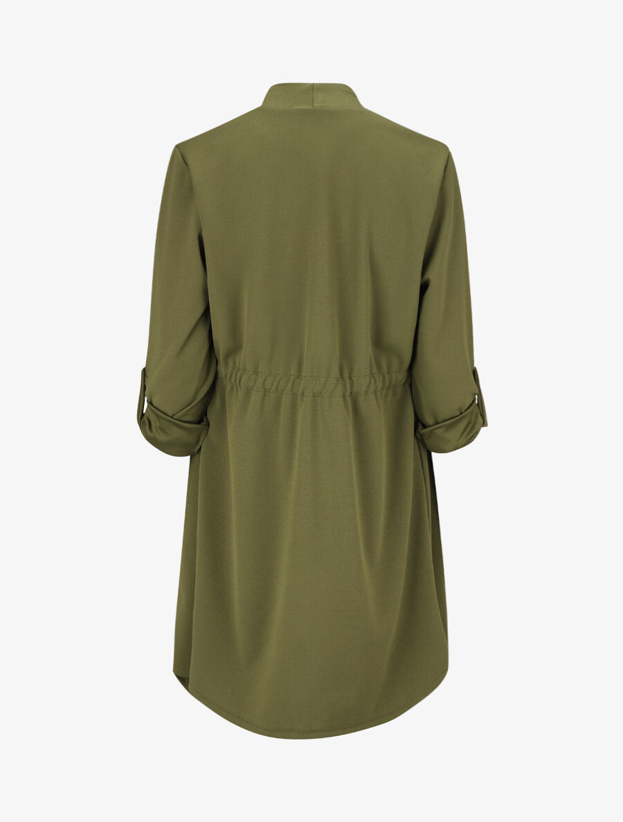 Veste légère à manches retroussables - Kaki - 2