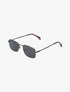 Lunettes de soleil rectangulaires - Marron foncé - 1