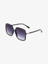 Lunettes de soleil carrées oversize - Noir - 1