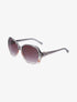 Lunettes de soleil oversize - Rose - 1