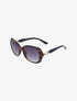 Lunettes de soleil forme ovale - Marron - 1