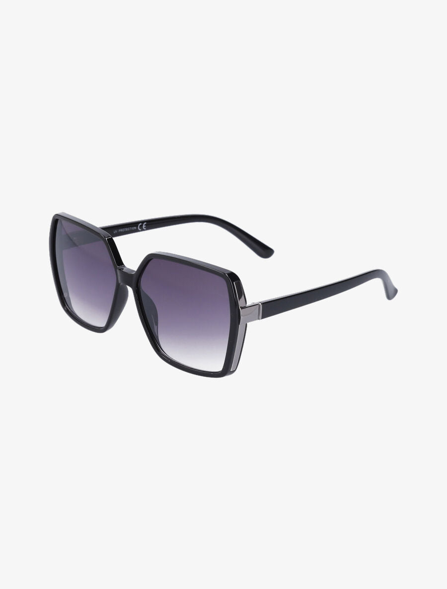 Lunettes de soleil carrés oversize - Argent - 1