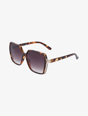 Lunettes de soleil carrés oversize - Léopard - 2