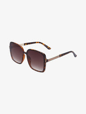 Lunettes de soleil carrés oversize - Léopard - 2