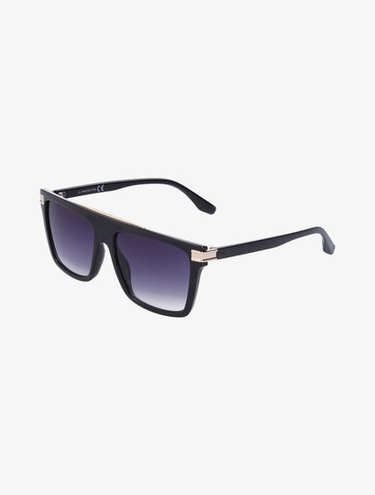 Lunettes de soleil carrés - Bleu - 2