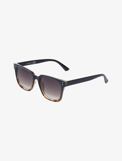 Lunettes de soleil wayfarer - Noir/léopard - 2