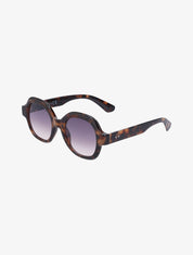 Lunettes de soleil rondes - Rose - 1