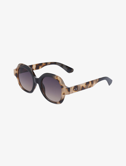 Lunettes de soleil rondes - Leopard - 2