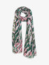 Foulard à imprimé abstrait - Vert - 1