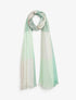 Foulard irisé à grands carreaux - Vert - 4