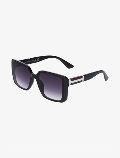 Lunettes de soleil carrés - Noir - 3