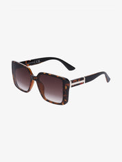 Lunettes de soleil carrés - Léopard - 3