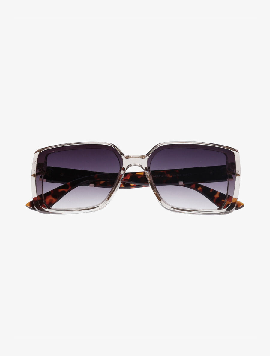 Lunettes de soleil carrés - Camel - 2
