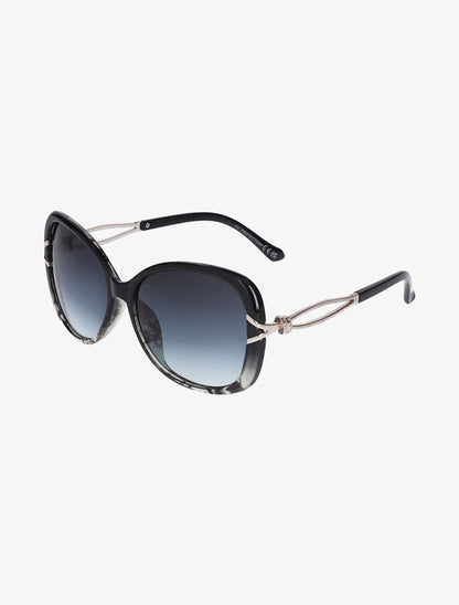 Lunettes de soleil ovales oversize - Vert - 1