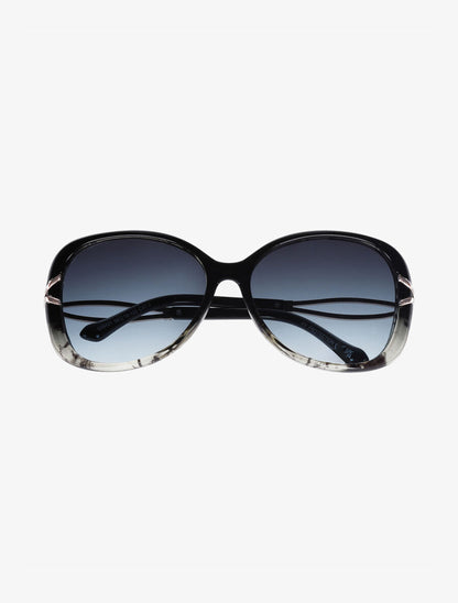Lunettes de soleil ovales oversize - Vert - 2
