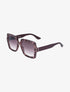 Lunettes de soleil carrées - Mauve - 1