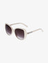 Lunettes de soleil oversize ronde - Beige - 3
