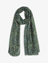 Foulard irisé à imprimé graphique - Vert - 1