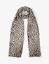 Foulard imprimé léopard - Beige - 1