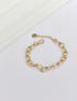 Bracelet en maille gravée - Or - 3