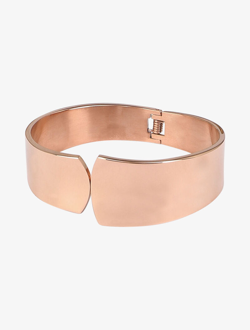 Manchette asymétrique - Or rose - 2