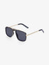 Lunettes de soleil style aviateur - Or - 1