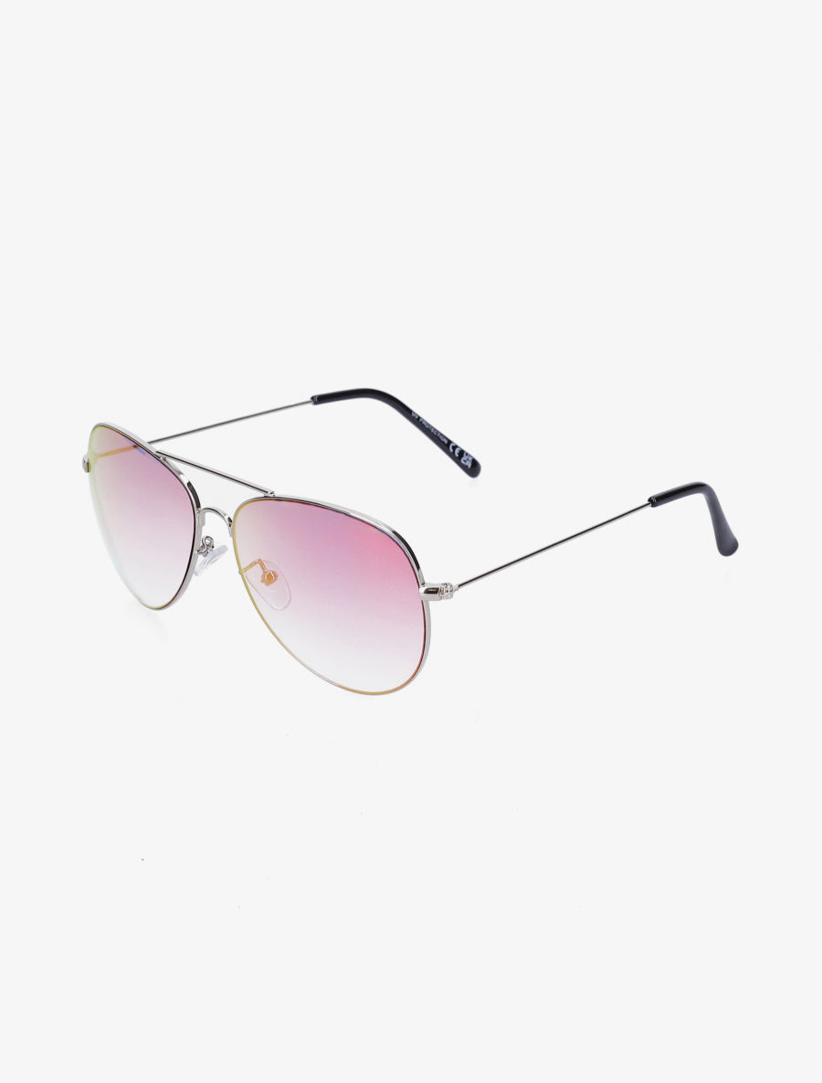 Lunettes de soleil aviateur - Rouge - 1