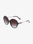 Lunettes ovales oversize - Léopard - 2