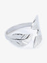 Bague ouverte trois feuilles - Argent - 3