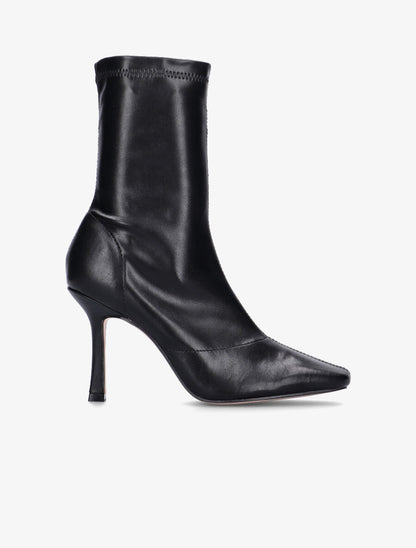 Bottines souples à bouts carrés - Noir - 1