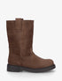 Bottines montantes en suédine - Marron - 1