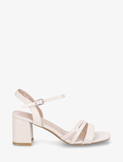 Sandales classiques à triple brides - Beige - 5