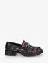 Mocassins effet tweed - Noir - 1