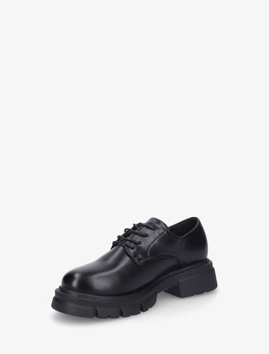 Derbies unies en simili - Noir - 3