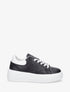 Sneakers à plateforme striée - Noir - 5