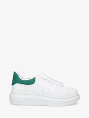 Sneakers classiques à contrefort contrastant - Blanc/vert - 1