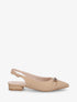 Ballerines ouvertes à boucle bijou - Taupe - 5