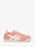 Sneakers plates à empiècement mesh - Rose saumon - 5