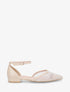 Ballerines à bouts pointus en résille - Beige - 1