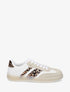 Sneakers bimatière et colorées - Taupe - 5