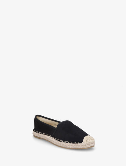 Espadrilles plates en suédine - Noir - 2