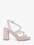 Sandales à talon multibrides - Beige - 1