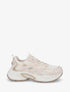 Baskets en simili et toile - Beige - 1
