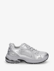 Baskets style running - Argent - 1