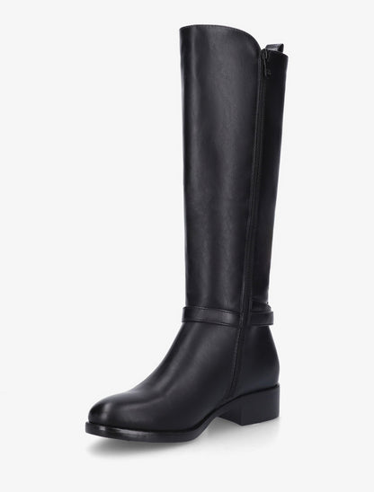 Bottes basses casual en simili - Noir - 3