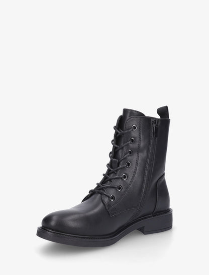Bottines montantes à lacets - Noir - 3