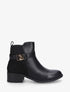Bottines à empiècement métal - Noir - 1