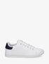 Sneakers basiques en simili - Marine - 1