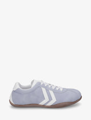 Baskets en suédine à bandes contrastantes - Bleu ciel - 1