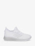 Baskets en tissu style running - Blanc - 1